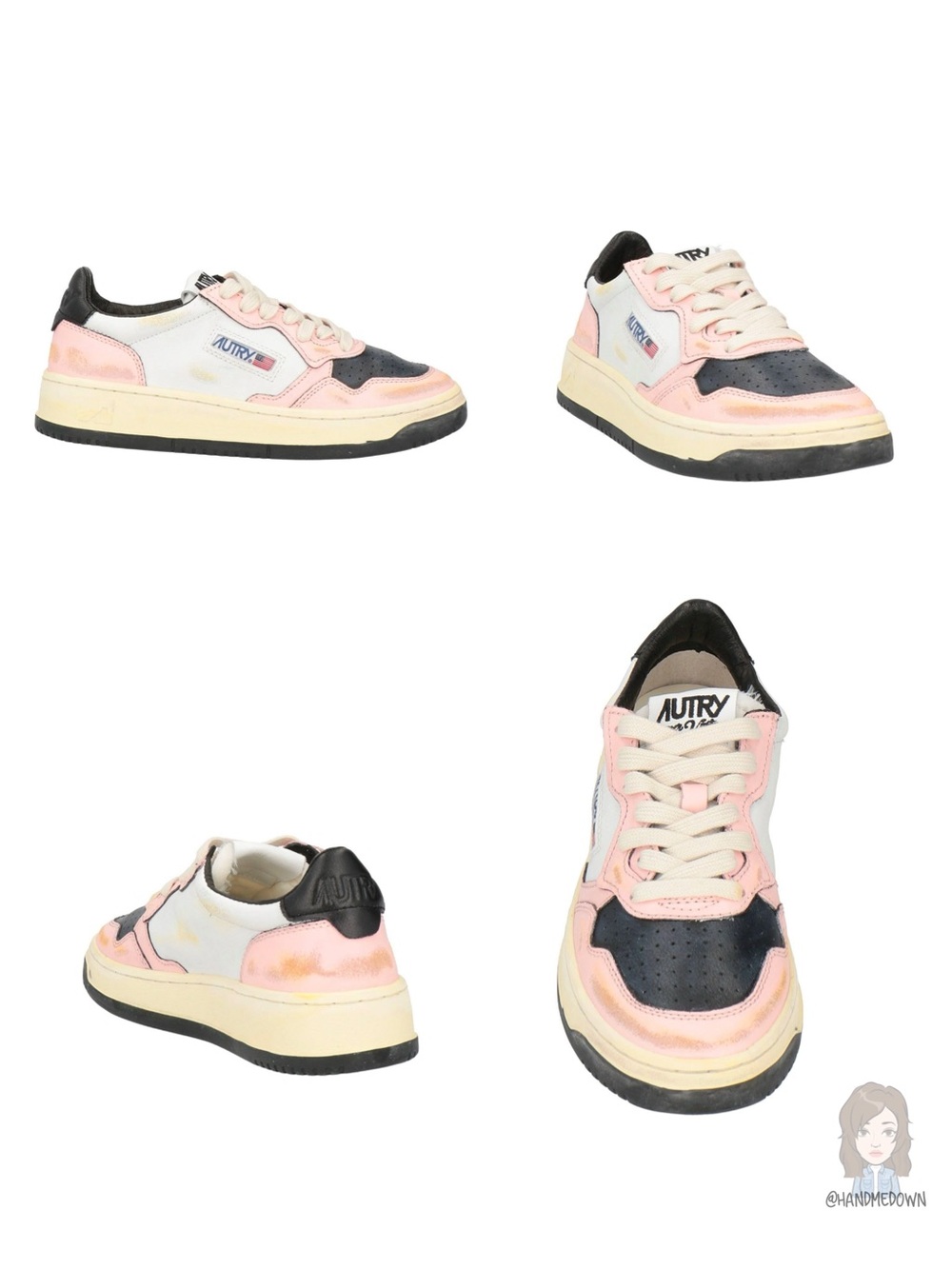 Autry Medalist Low Super Vintage Sneaker - Picture 11 of 11